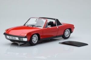 Porsche 914 1.7 Bahia Rouge Norev 1:18 187690 Métal — image 6 sur 7