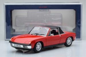 Porsche 914 1.7 Bahia Rouge Norev 1:18 187690 Métal — image 7 sur 7