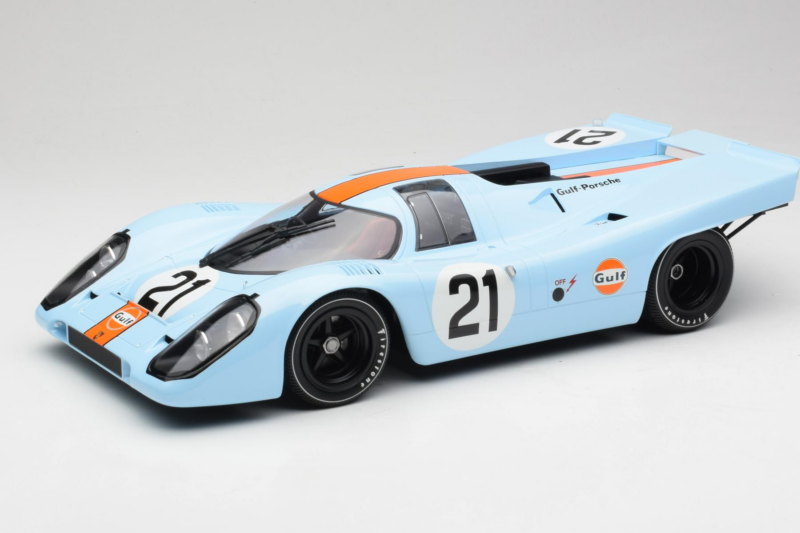 Porsche 917K Gulf #21 P. Rodriguez / L. Kinnunen J.W. Automotive Engineering 24 Hours of Le Mans 1970 Minichamps 1:12 1237066