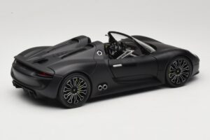 Porsche 918 Spyder Matte Black Minichamps 1:18 110060031 Métal — image 3 sur 8
