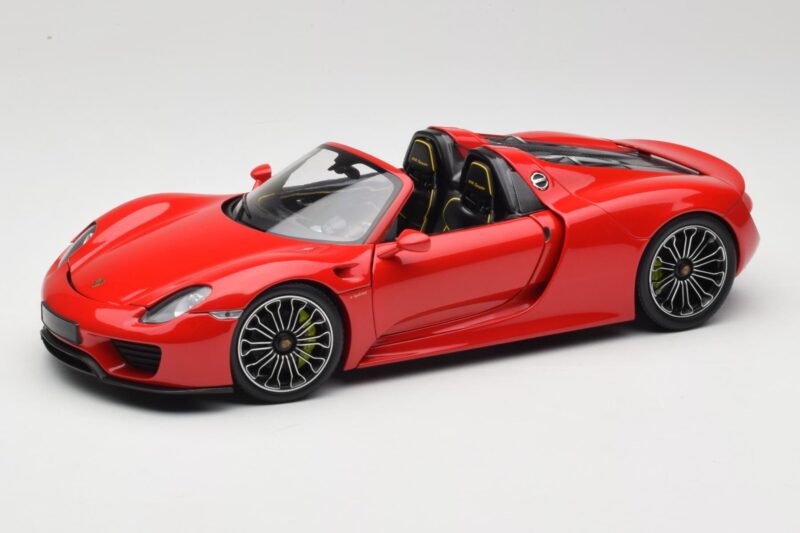 Porsche 918 Spyder Rouge Minichamps 1:18 110062435 Métal