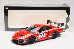 Porsche 935/19 Rouge avec Rayures Blanches Minichamps 1:18 155067577 Métal — image 6 sur 6