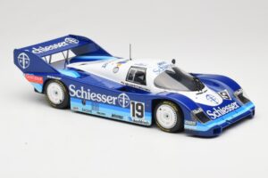 Porsche 956K Group C #19 Brun Motorsport Schiesser S. Bellof / T. Boutsen 1000km Hockenheim 1985 Minichamps 1:18 155856619 Mé — image 4 sur 6