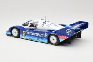 Porsche 956K Group C #19 Brun Motorsport Schiesser S. Bellof / T. Boutsen 1000km Hockenheim 1985 Minichamps 1:18 155856619 Mé — image 5 sur 6