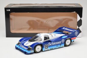 Porsche 956K Group C #19 Brun Motorsport Schiesser S. Bellof / T. Boutsen 1000km Hockenheim 1985 Minichamps 1:18 155856619 Mé — image 6 sur 6
