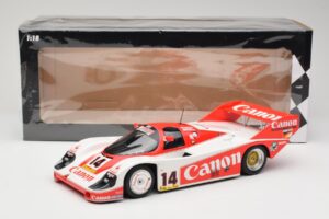 Porsche 956K #14 K. Rosberg / J. Lammers Canon Racing 3rd Place 1000km Nürburgring 1983 Minichamps 1:18 155836614 Métal — image 6 sur 6