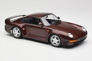 Porsche 959 Dark Red Metallic Minichamps 1:18 155066204 Métal — image 3 sur 6