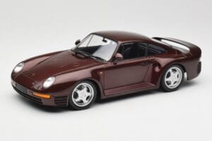 Porsche 959 Dark Red Metallic Minichamps 1:18 155066204 Métal