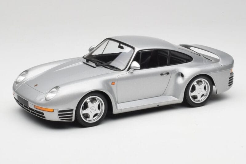 Porsche 959 Argent Métallisé Minichamps 1:18 155066201 Métal