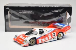 Porsche 962 #2 Brun Motorsport J. Mass / O. Larrauri 1000km Nürburgring 1987 Minichamps 1:18 155876502 Métal — image 6 sur 6