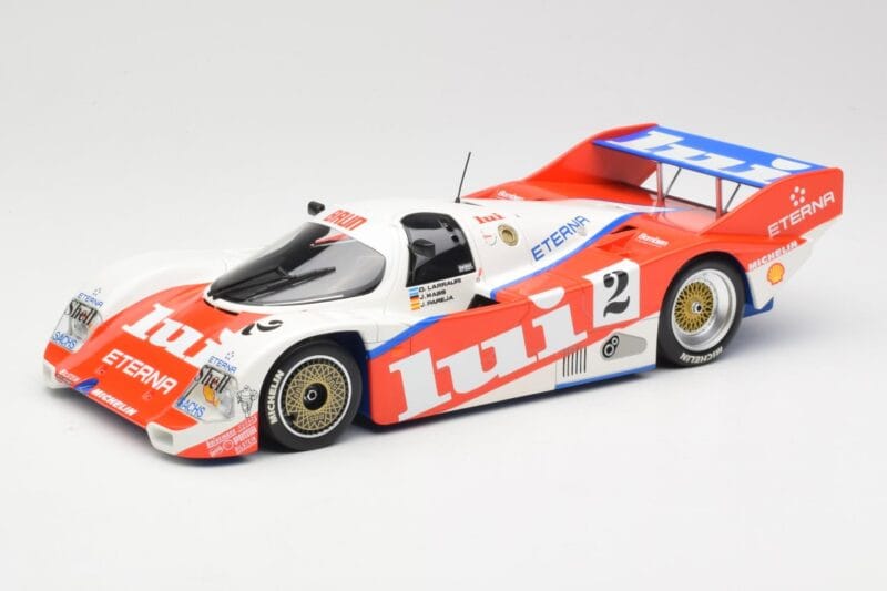 Porsche 962 #2 Brun Motorsport J. Mass / O. Larrauri 1000km Nürburgring 1987 Minichamps 1:18 155876502 Métal