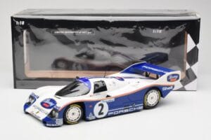 Porsche 962 #2 H-J. Stuck / D. Bell Team Porsche AG Winners 1000km Hockenheim 1985 Minichamps 1:18 155856502 Métal — image 6 sur 6