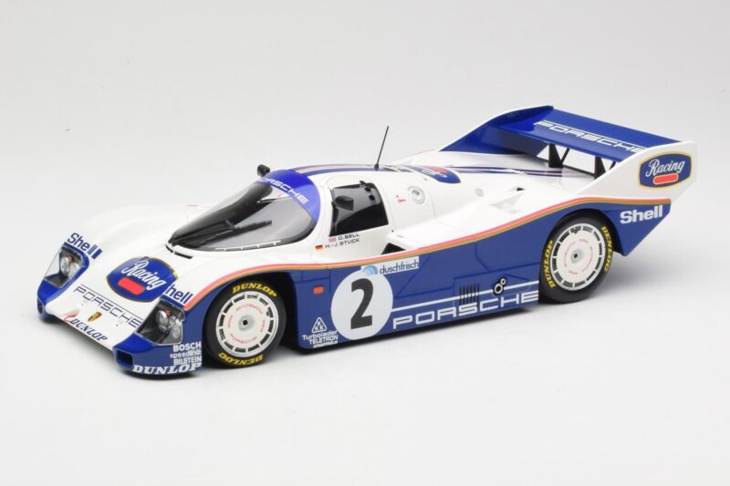 Porsche 962 #2 H-J. Stuck / D. Bell Team Porsche AG Winners 1000km Hockenheim 1985 Minichamps 1:18 155856502 Métal
