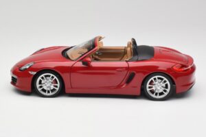 Porsche Boxster 981 S Guards Rouge Minichamps 1:18 110062031 Métal — image 4 sur 8