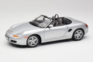 Porsche Boxster 986 Cabriolet Arctic Argent Métallisé UT Models 1:18 27852 Métal