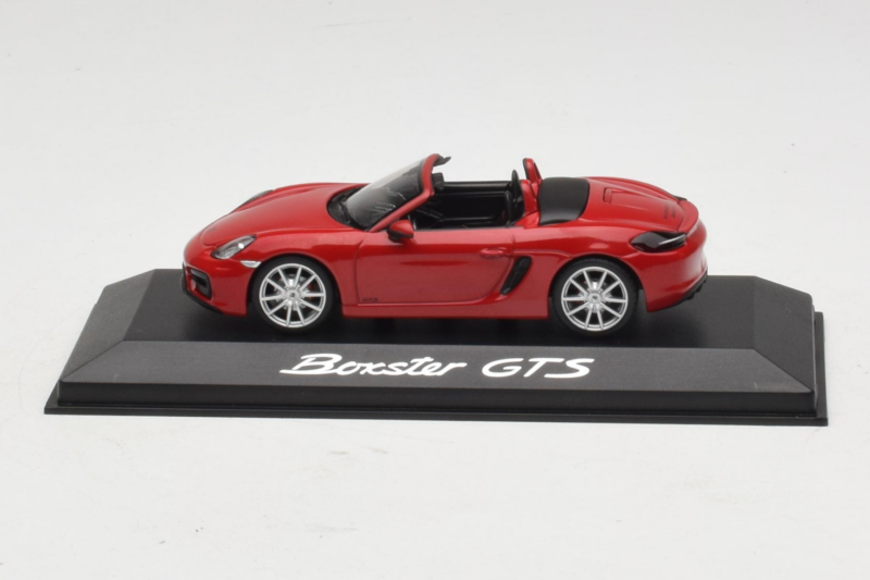 Porsche Boxster 981 GTS Rouge Minichamps 1:43 WAP0200140E Métal