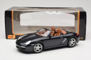Porsche Boxster S 986 Bleu Maisto 1:18 31123 Métal — image 8 sur 8