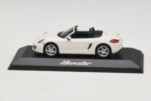 Porsche Boxster 981 Blanc Minichamps 1:43 WAP0202000D Métal