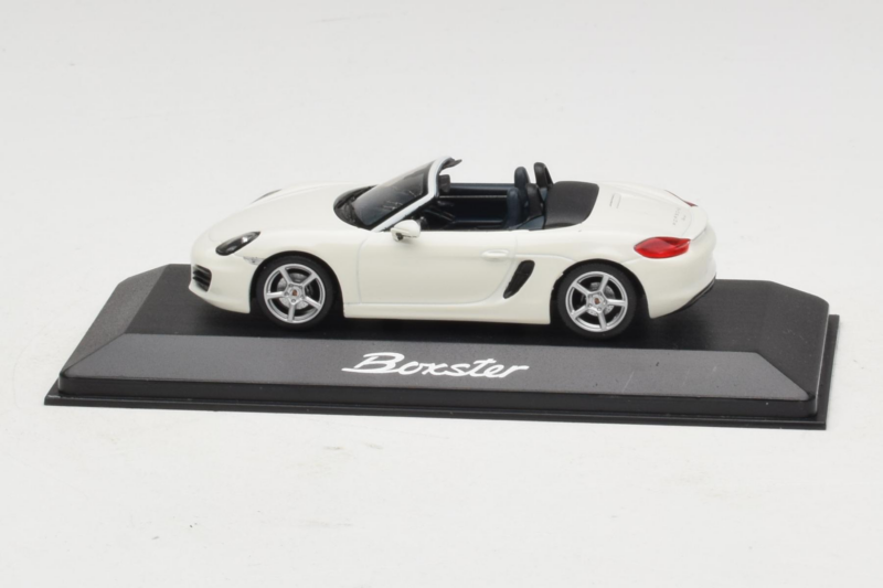 Porsche Boxster 981 Blanc Minichamps 1:43 WAP0202000D-R1 Métal
