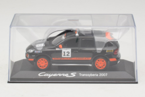 Porsche Cayenne S #12 Transsyberia 2007 Noir Orange Minichamps 1:43 WAP02000918 Métal — image 4 sur 5