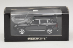 Porsche Cayenne 955 Turbo Black Metallic Minichamps 1:43 400061080 Métal — image 5 sur 5