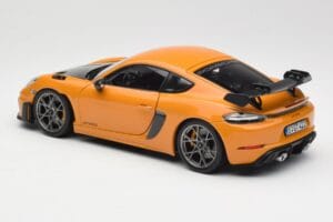 Porsche Cayman GT4 RS 982 Weissach Package Bahama Yellow Norev 1:18 187252 Métal — image 7 sur 8