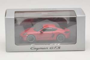 Porsche Cayman 981 GTS Rouge Minichamps 1:43 WAP0200150E Métal — image 5 sur 5