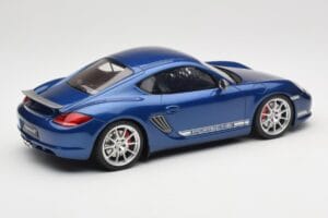 Porsche Cayman R 987.2 Aqua Blue Metallic GT Spirit 1:18 GT901 Résine — image 2 sur 6