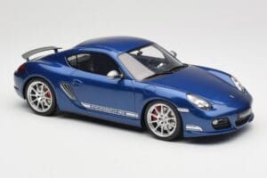 Porsche Cayman R 987.2 Aqua Blue Metallic GT Spirit 1:18 GT901 Résine — image 4 sur 6