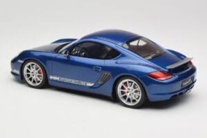 Porsche Cayman R 987.2 Aqua Blue Metallic GT Spirit 1:18 GT901 Résine — image 5 sur 6