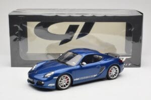 Porsche Cayman R 987.2 Aqua Blue Metallic GT Spirit 1:18 GT901 Résine — image 6 sur 6