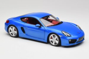 Porsche Cayman 981 S Aqua Bleu Métallique Minichamps 1:18 110062221 Métal — image 6 sur 8