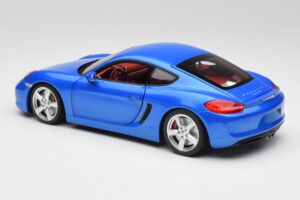 Porsche Cayman 981 S Aqua Bleu Métallique Minichamps 1:18 110062221 Métal — image 7 sur 8