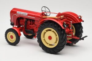 Porsche-Diesel Super Tracteur Hofherr Schrantz Rouge Minichamps 1:18 109183071 Métal — image 7 sur 8