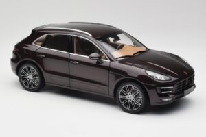 Porsche Macan 95B Turbo Acajou Métallique Minichamps 1:18 110062500 Métal — image 6 sur 8
