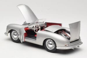 Porsche No. 1 Typ 356 Roadster Argent Maisto 1:18 50324 Métal — image 5 sur 8