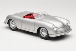Porsche No. 1 Typ 356 Roadster Argent Maisto 1:18 50324 Métal — image 6 sur 8