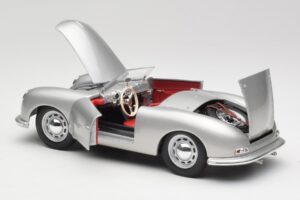 Porsche No. 1 356 Roadster Fish Argent Maisto 1:18 31853 Métal — image 5 sur 8