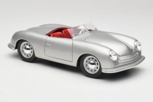 Porsche No. 1 356 Roadster Fish Argent Maisto 1:18 31853 Métal — image 6 sur 8