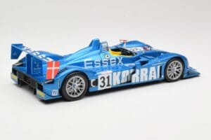 Porsche RS Spyder LMP2 #31 Team Essex C. Elgaard / J. Nielsen / K. Poulsen 24 Hours of Le Mans 2008 Norev 1:18 187519 Métal — image 2 sur 6