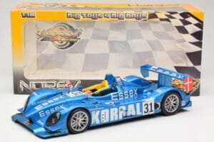 Porsche RS Spyder LMP2 #31 Team Essex C. Elgaard / J. Nielsen / K. Poulsen 24 Hours of Le Mans 2008 Norev 1:18 187519 Métal — image 6 sur 6