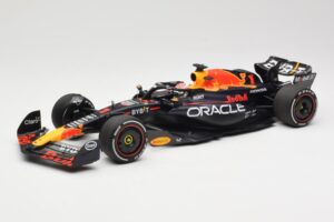 Red Bull Racing RB19 #1 M. Verstappen Winner Spanish GP 2023 Minichamps 1:18 110230801 Métal