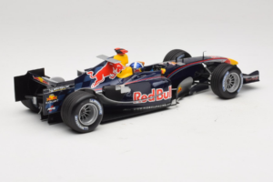 Red Bull RB1 Cosworth #14 D. Coulthard Red Bull Racing Showcar 2005 Minichamps 1:18 100050084 Métal — image 2 sur 7