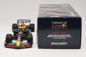 Red Bull RB19 #11 S. Perez Oracle Red Bull Racing Saudi Arabian Grand Prix Winner 2023 Minichamps 1:18 110230111 Résine — image 6 sur 6