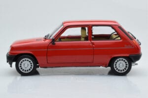 Renault 5 Alpine Turbo Rouge Norev 1:18 185243 Métal — image 5 sur 8