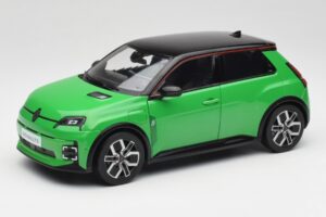 Renault 5 E-Tech Electric Pop Vert & Noir Norev 1:18 185502 Métal