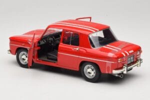 Renault 8 Gordini Rouge Solido 1:18 9018-M1 Métal — image 5 sur 8
