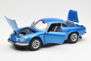 Alpine A110 1600 SC Bleu Kyosho 1:18 08482BL Métal — image 2 sur 8