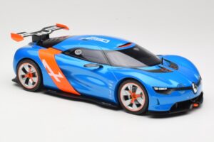Alpine A110-50 Bleu & Orange Norev 1:18 185147 Métal — image 4 sur 6