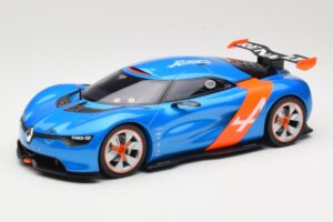 Alpine A110-50 Bleu & Orange Norev 1:18 185147 Métal